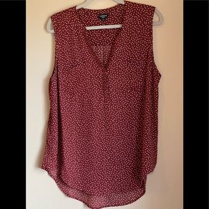 Torrid sleeveless chiffon top #15